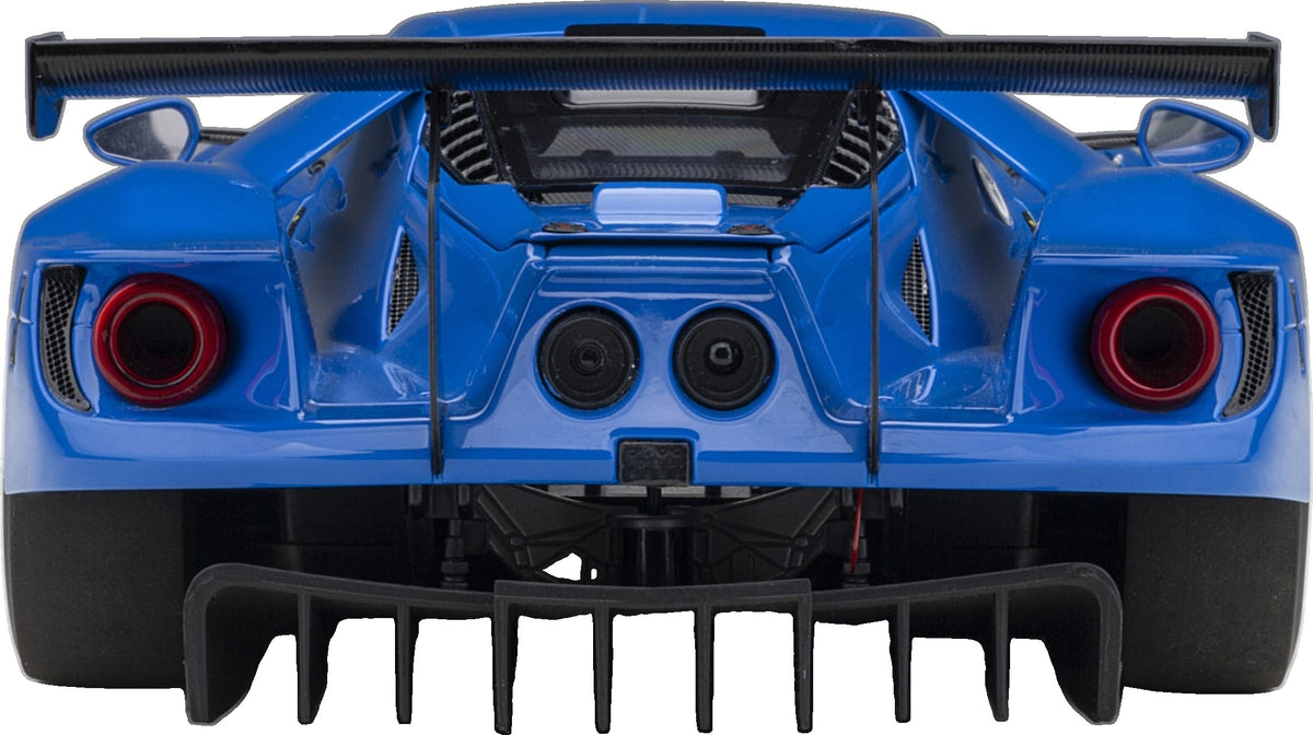 Ford GT LM Plain Body Version 2018 Blue 1:18 AutoArt Model (view 6)