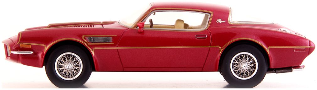 Available to Order – Pontiac Firebird Pegasus 365 Dark Red 1:43 (AVE 60109)
