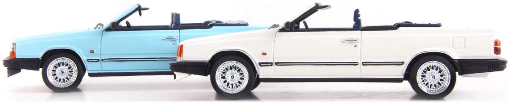 Available to Order – Volvo 760 GLE Mellberg Light Blue 1:43 (AVE 60135)