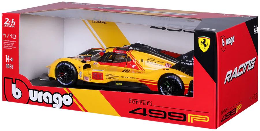 Available To Order – Ferrari 499P Hypercar 24h Le Mans 2024 #83 1:18 (BUR 16304)