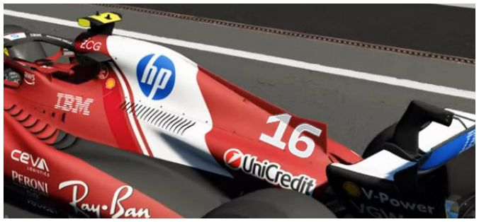 Available To Order – Ferrari F1 SF-25 Team Scuderia Ferrari #16 Miami GP 2025 Charles Leclerc w/Case 1:18 (BUR 16822-16-MIAMI)