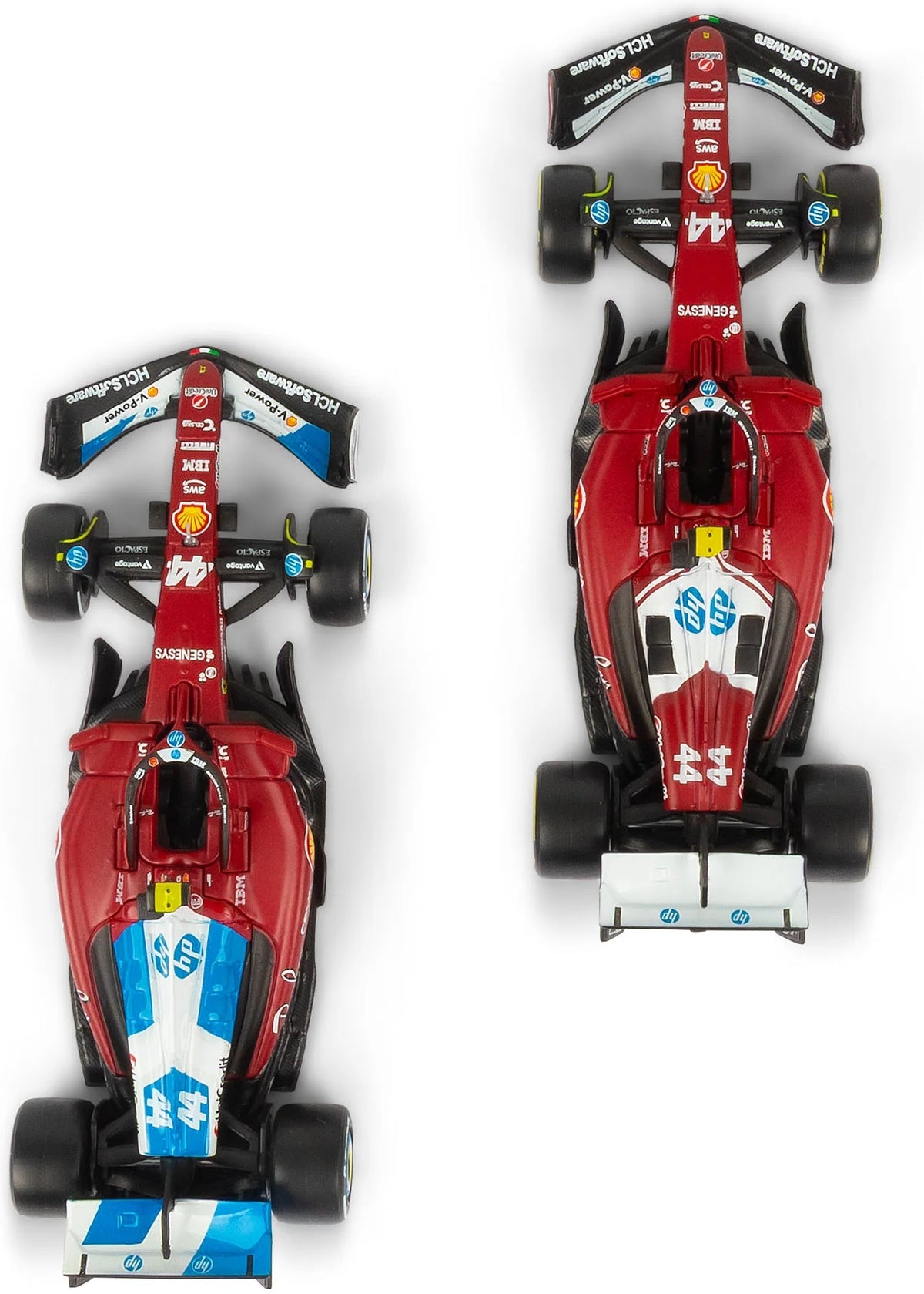 Available To Order – Ferrari SF-25 2025 Hamilton Driver Two Pack 1:43 Bburago Model (BUR 36856H)