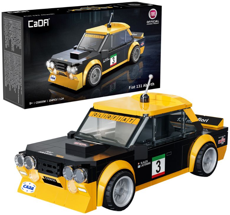 Fiat 131 Abarth (254 pcs) 1:24 Cada Model (view 2)