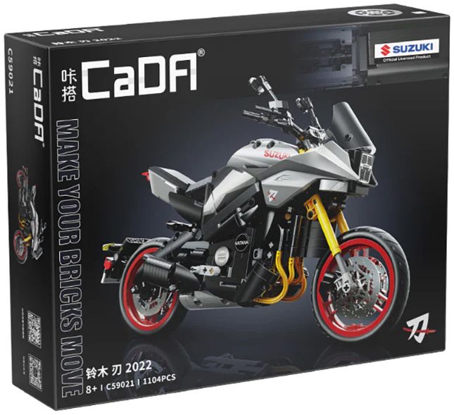 Available To Order – Suzuki Katana Brick Builder (1104pcs) 1:6 (CDA C59021W)
