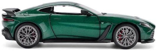 Aston Martin Vantage V12 Green 1:24 – diecast model (view 2)