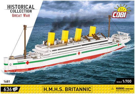 H.M.H.S. Britannic (640 pcs) – diecast model (view 2)