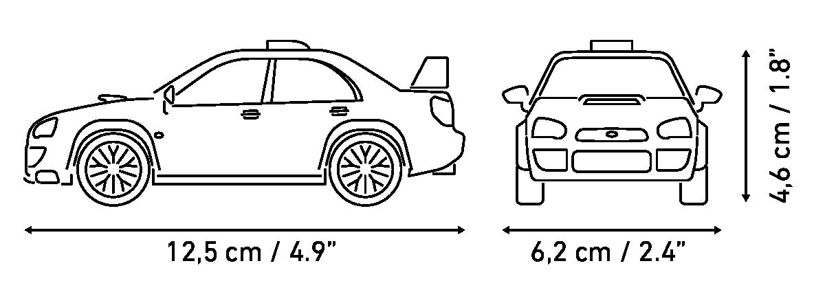 Subaru Impreza WRC 2 (90 Pcs) S Cobi Model (view 6)
