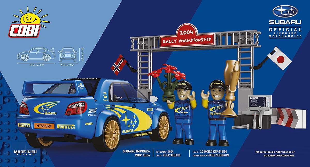 Subaru Impreza WRC 2004 Cobi Model (view 6)