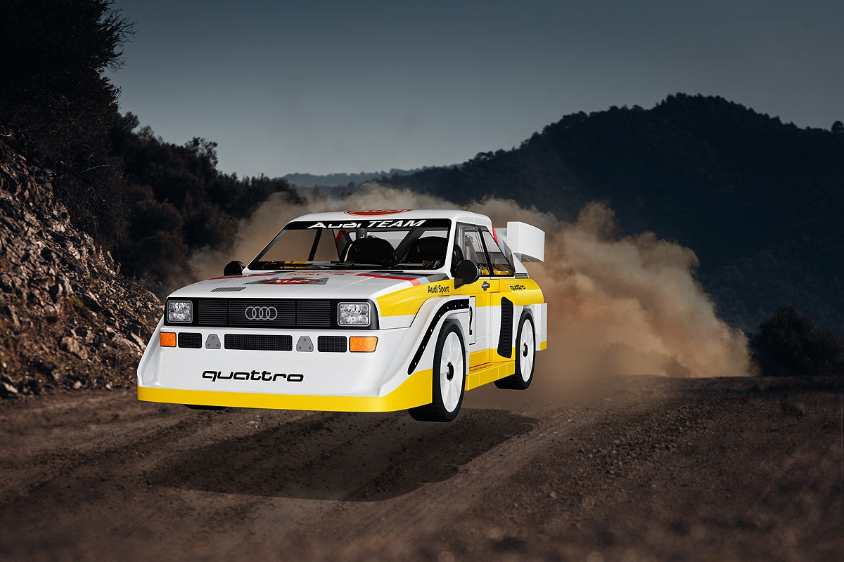 Audi Sport Quattro 1985 (148 Pcs) Cobi Model (view 6)