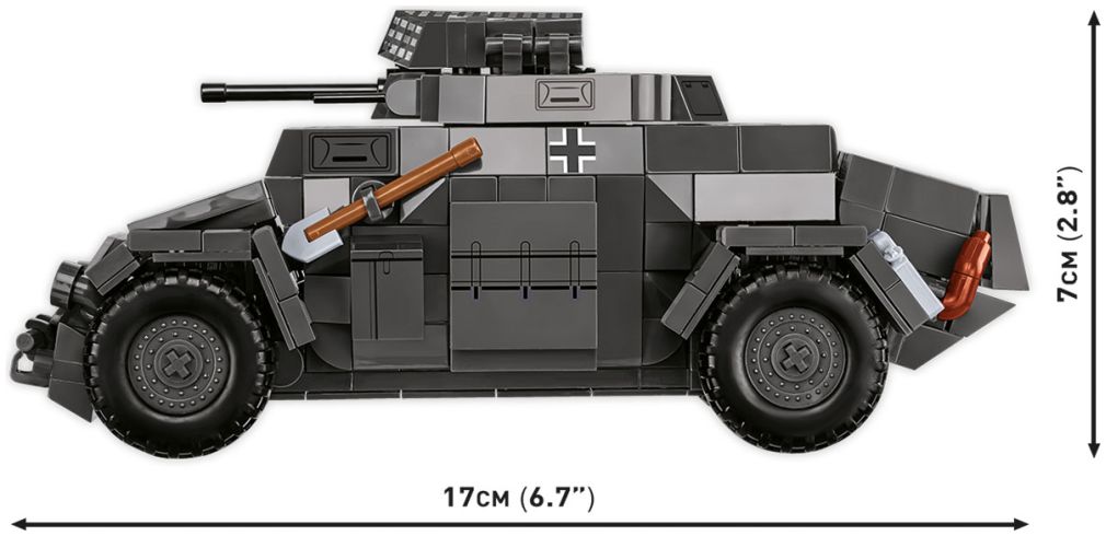 Available to Order – SD.KFZ.222 WWII (502 pcs) (COB 2657)