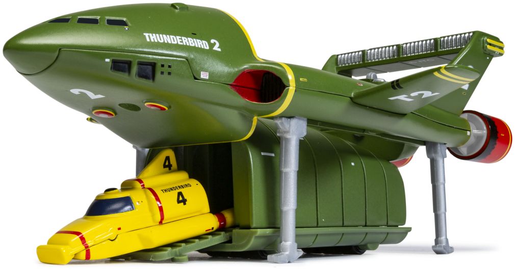 Thunderbirds - Thunderbird 2 and 4 Thunderbirds F.A.B. Collection FTB Corgi Model (view 3)