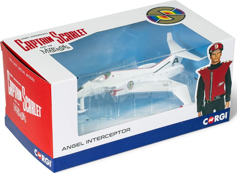 Angel Interceptor Captain Scarlet (Classic) FTB Corgi Model (view 2)