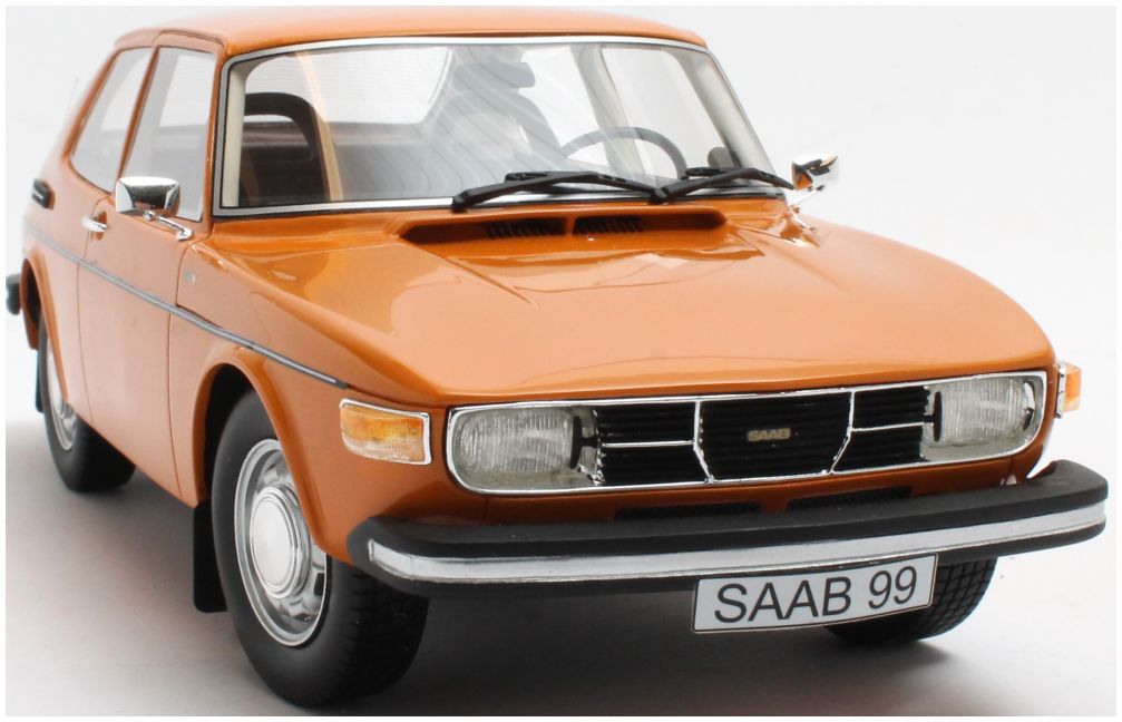 Available To Order – Saab 99 Combi Indian Yellow 1975 1:18 (CUL CML176-1)