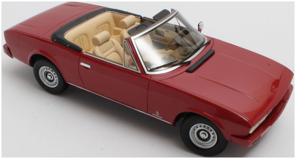 Available To Order – Peugeot 504 Cabriolet 1983 Red Metallic 1:18 (CUL CML192-1)
