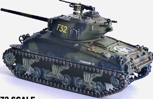M4A1 (76)W VVSS Sherman Belgium 1944 1:72 – diecast model (view 2)