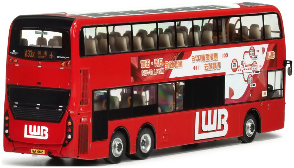 LWB Dennis Enviro500 MMC Facelift Euro V 12.8M 67A 1:76 – diecast model (view 2)
