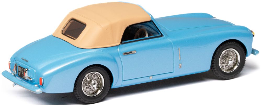 Cisitalia 202 SC Cabriolet by Stabilimenti Farina Top Up Blue 1947 1:43 – diecast model (view 2)