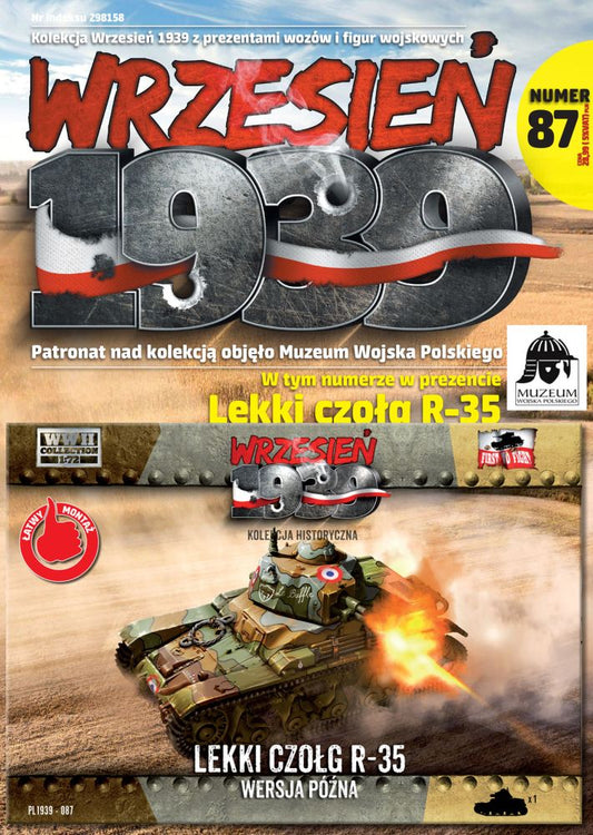 Available to Order – R-35 light tank - Late version 1:72 (FTF 087)