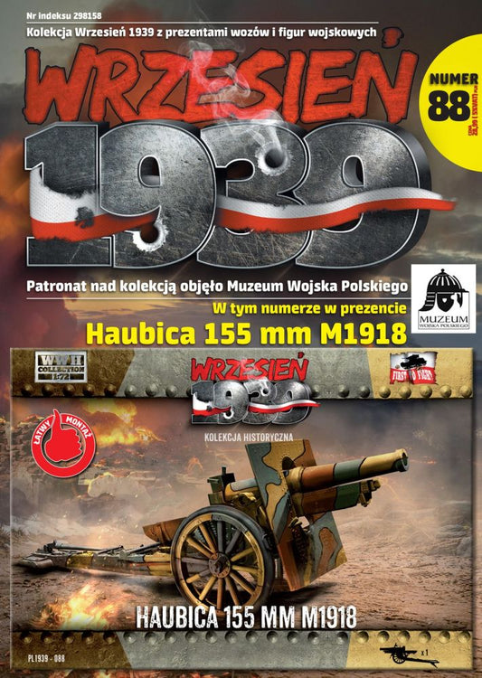 Available to Order – 155mm Howitzer, M1918 1:72 (FTF 088)