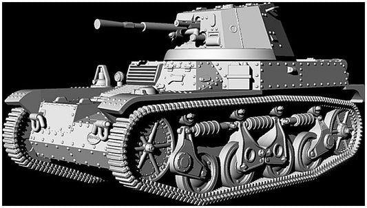 Available to Order – French Light Reconnaissance Tank AMR 35 ZT2 1:72 (FTF 118)
