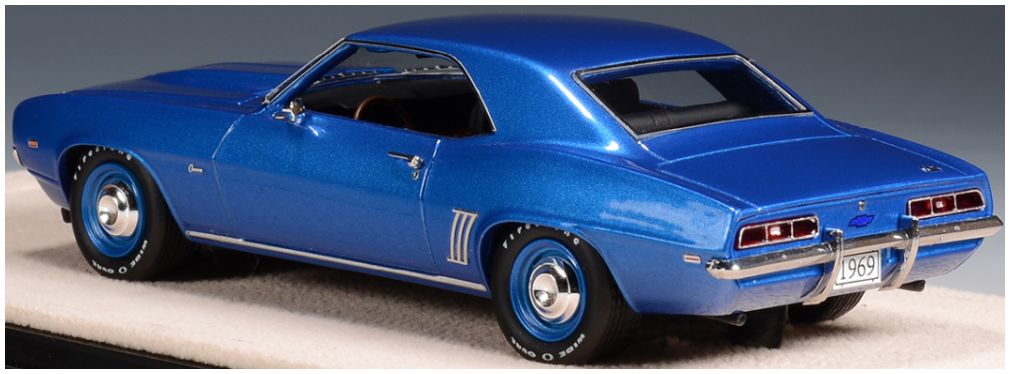 Available To Order – Chevrolet COPO Camaro ZL1 Le Mnas Blue Metallic 1969 1:43 (GLM STM691011)