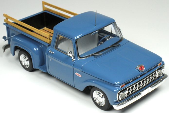 Available to Order – Ford F-100 Stepside Marlin Blue 1965 1:43 (GOL 033B)