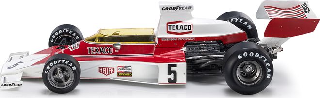 Available to Order – McLaren M23 1974 #5 Emerson Fittipaldi Winner Brazilian GP 1974 Openable Part 1:18 (GPR 131C)