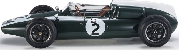 Available To Order – Cooper T53 #2 Jack Brabham Pole/Fastest Lap/Winner Belgian GP Spa 1960 1:18 (GPR 160B)