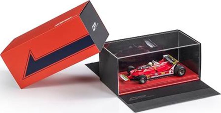 Available To Order – Ferrari 126 CK #27 G. Villeneuve GP Winner Monaco 1981 w/Driver (Arms Raised) 1:18 GP Replicas Model (GPR GV05)
