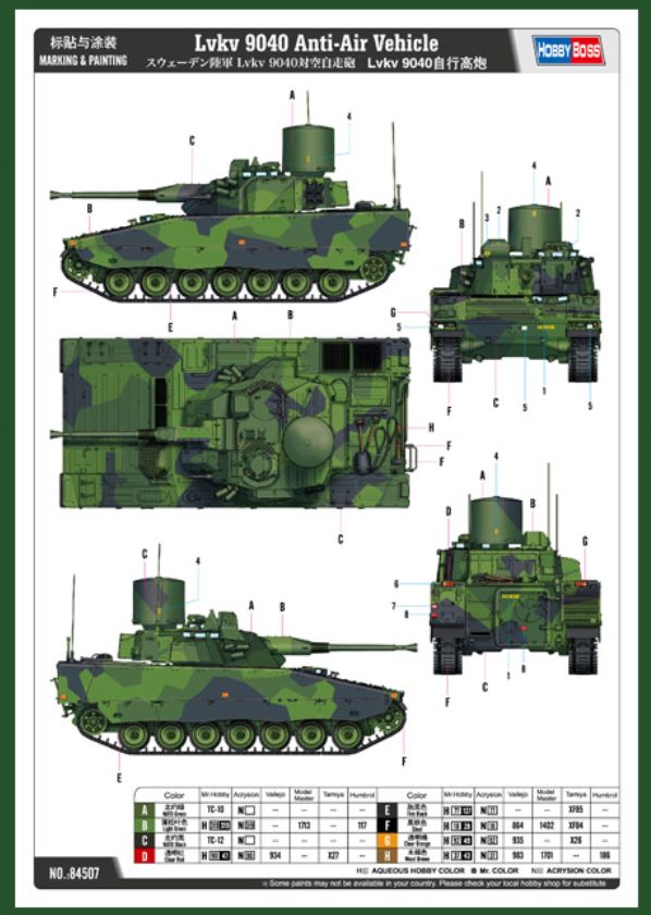Available To Order – LVKV 90 Anti-Air Vehicle 1:35 Hobby Boss Model (HBB 84507)