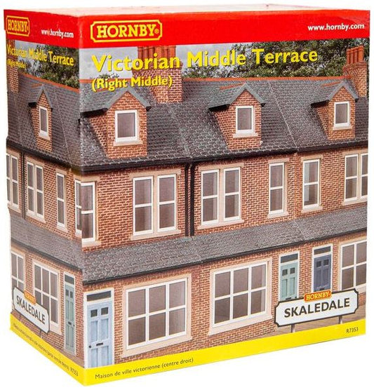Available To Order – Victorian Terrace House Right Middle 1:76 (HOR R7353)