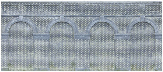 Available To Order – Mid Level Arched Retaining Walls x2 (Engin 1:76 (HOR R7385)