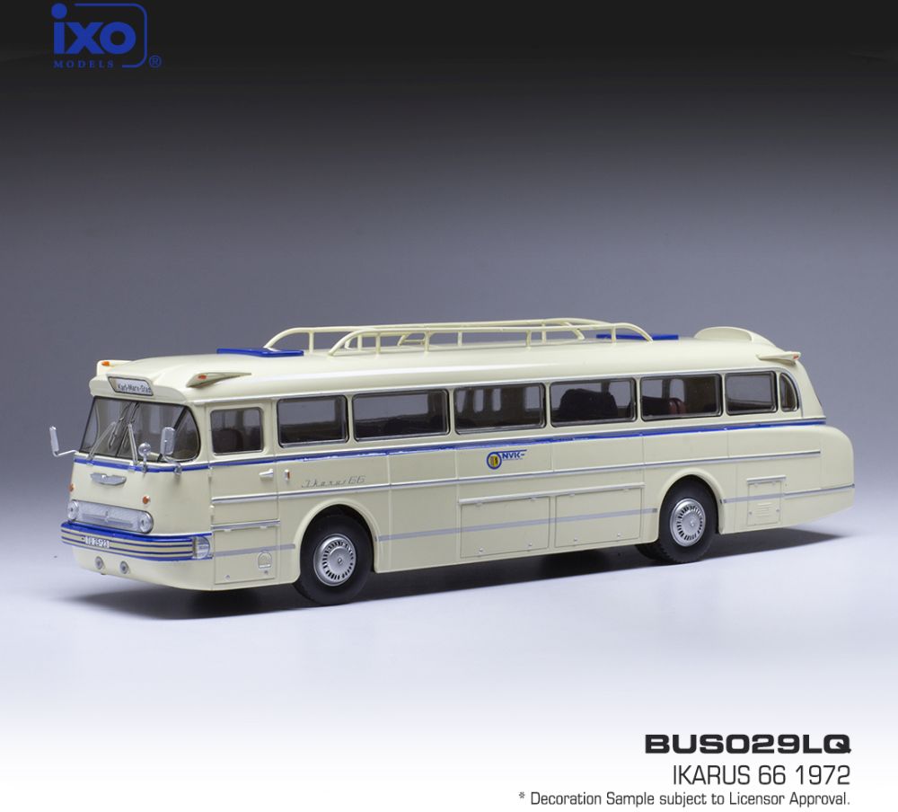 Available To Order – Ikarus 66 Beige 1972 1:43 IXO Model (IXO BUS029)