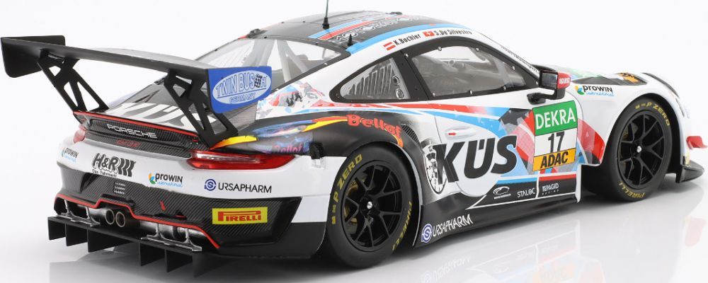 Available To Order – Porsche 911 GT3 R #17 ADAC GT Masters 2020 KUS Team75 Bellof Tribute 1:18 IXO Model (IXO LEGT18051)