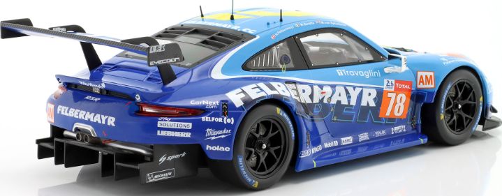 Available To Order – Porsche 911 RSR #78 24h Le Mans 2020 Beretta/Felbermayr/van Splunteren 1:18 IXO Model (IXO LEGT18063)