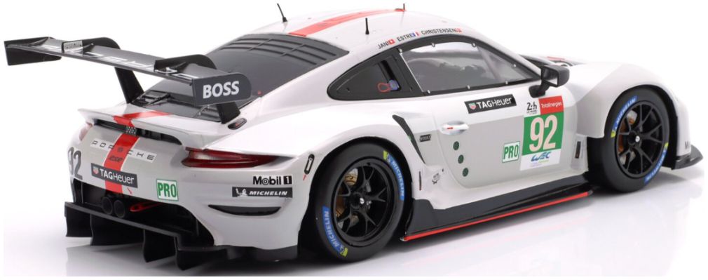 Available To Order – Porsche 911 RSR-19 #92 24h Le Mans 2021 Christensen/Estre/Jani 1:18 IXO Model (IXO LEGT1823019)