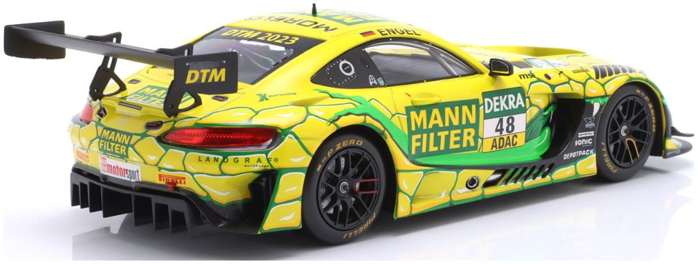 Available To Order – Mercedes Benz AMG GT3 Mamba #48 DTM 2023 Maro Engel 1:18 IXO Model (IXO LEGT1823DTM006)