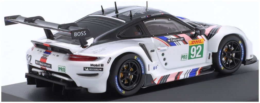 Available To Order – Porsche 911 RSR-19 Goodbye #92 Last Race WEC 2022 Estre/Christensen 1:43 IXO Model (IXO LEGT4323009)