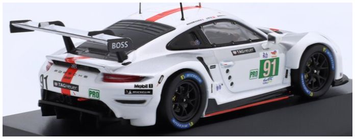 Available To Order – Porsche 911 RSR #91 Winner LMGTE Pro 24h Le Mans 2022 Porsche GT Bruni/Lietz/Makowi 1:43 IXO Model (IXO LEGT4323010)