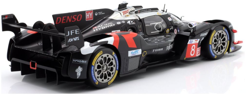Available To Order – Toyota GR010 Hybrid #8 24h Le Mans 2025 Gazoo Racing Buemi/Hartley/Hirakawa 1:18 IXO Model (IXO LEGTTYGR25LM08)