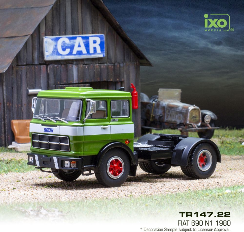 Available To Order – Fiat 690 T1 Green/White 1961 1:43 IXO Model (IXO TR147)
