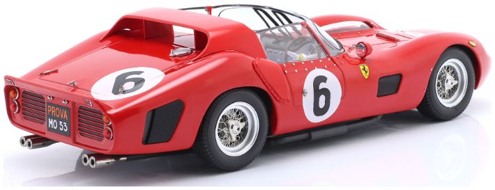 Available To Order – Ferrari 330 TRI #6 Winner 24h Le Mans 1962 Gendebien/Hill 1:18 IXO Model (IXO W18023001)