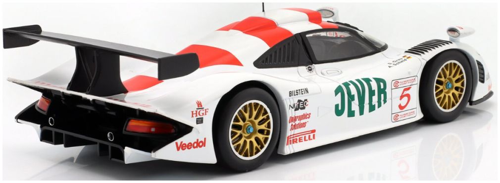 Available To Order – Porsche 911 GT1 #5 4th FIA GT Championship Oschersleben 1998 1:18 IXO Model (IXO W18029004)