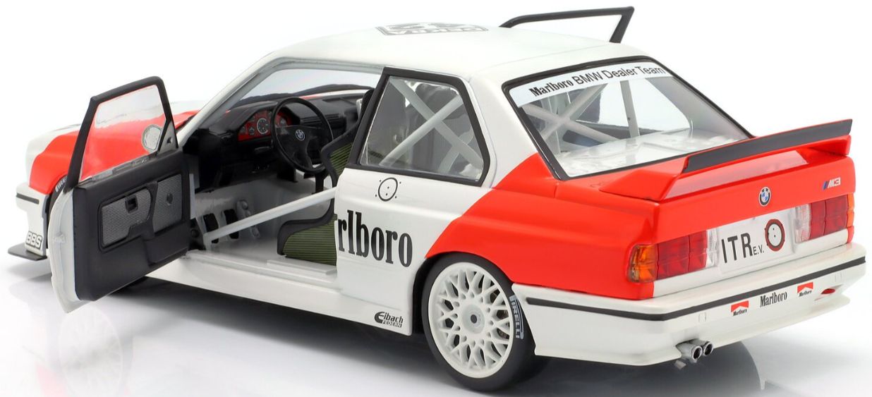 Available To Order – BMW M3 (E30) #42 DTM Zolder 1991 Cor Euser BMW Dealerteam 1:18 IXO Model (IXO W18038005)