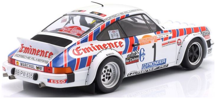 Available To Order – Porsche 911 SC Gr.4 #1 Rallye San Remo 1981 Rohrl/Geistdorfer 1:18 IXO Model (IXO W1805801)