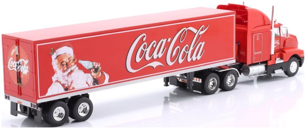 Available To Order – Kenworth T600 Semi-Trailer Truck Coca-Cola 1986 Red 1:43 IXO Model (IXO W83431002)