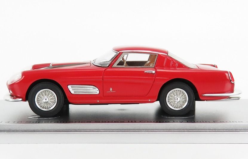 Available To Order – Ferrari 410 Superamerica - Dark Red Series III Coupe by Pininfarina 1958 1:43 (KES 43056134)