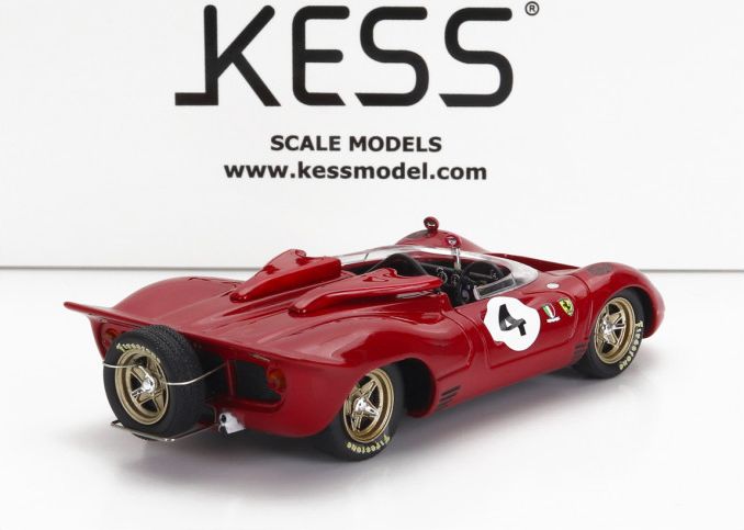 Available To Order – Ferrari 350 P4 Spider Can-Am s/n0858 #4 Tasman GP Longford 1968 C.Amon Red 1:43 (KES 43056371)