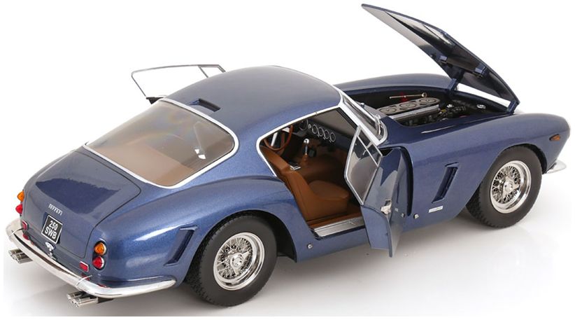 Available To Order – Ferrari 250 GT SWB Passo Corto 1961�Blue Metallic 1:12 (KKS DC120293)