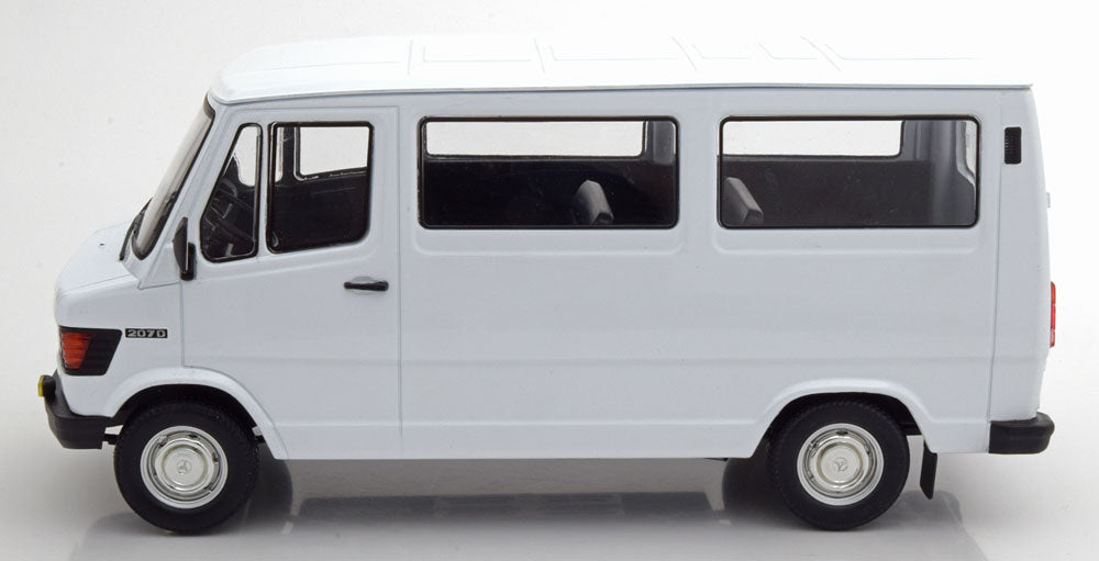 Available To Order – Mercedes 208 D Bus 1988 White 1:18 (KKS DC180291)